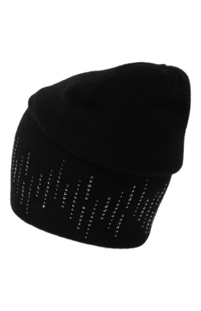 Кашемировая шапка WILLIAM SHARP черного цвета по цене 56500 руб., арт. HT 19-57, фото 3 Кашемировая шапка WILLIAM SHARP, арт. HT 19-57, фото 3
