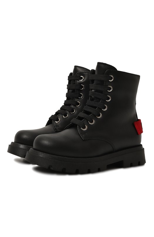Кожаные ботинки Moschino 16500₽