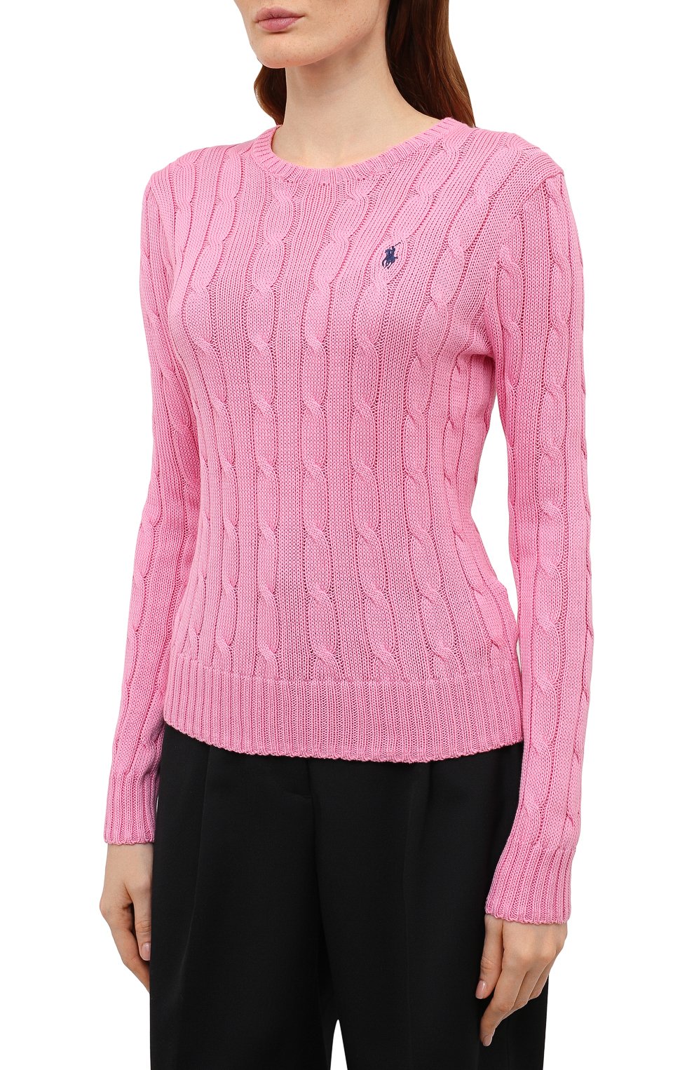 Хлопковый пуловер POLO RALPH LAUREN, арт. 211580009, фото 3