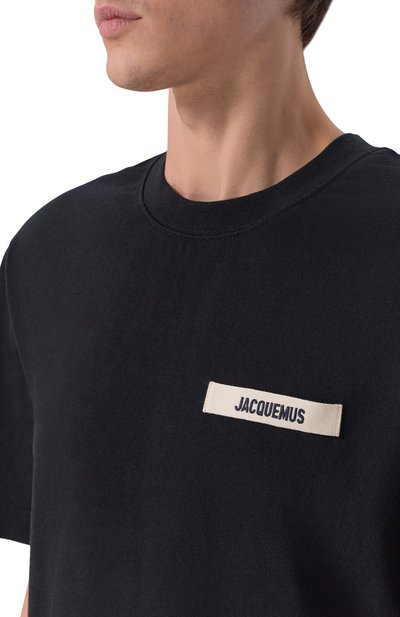 Хлопковая футболка JACQUEMUS, арт. 25HTSM00133/AJ00226, фото 5