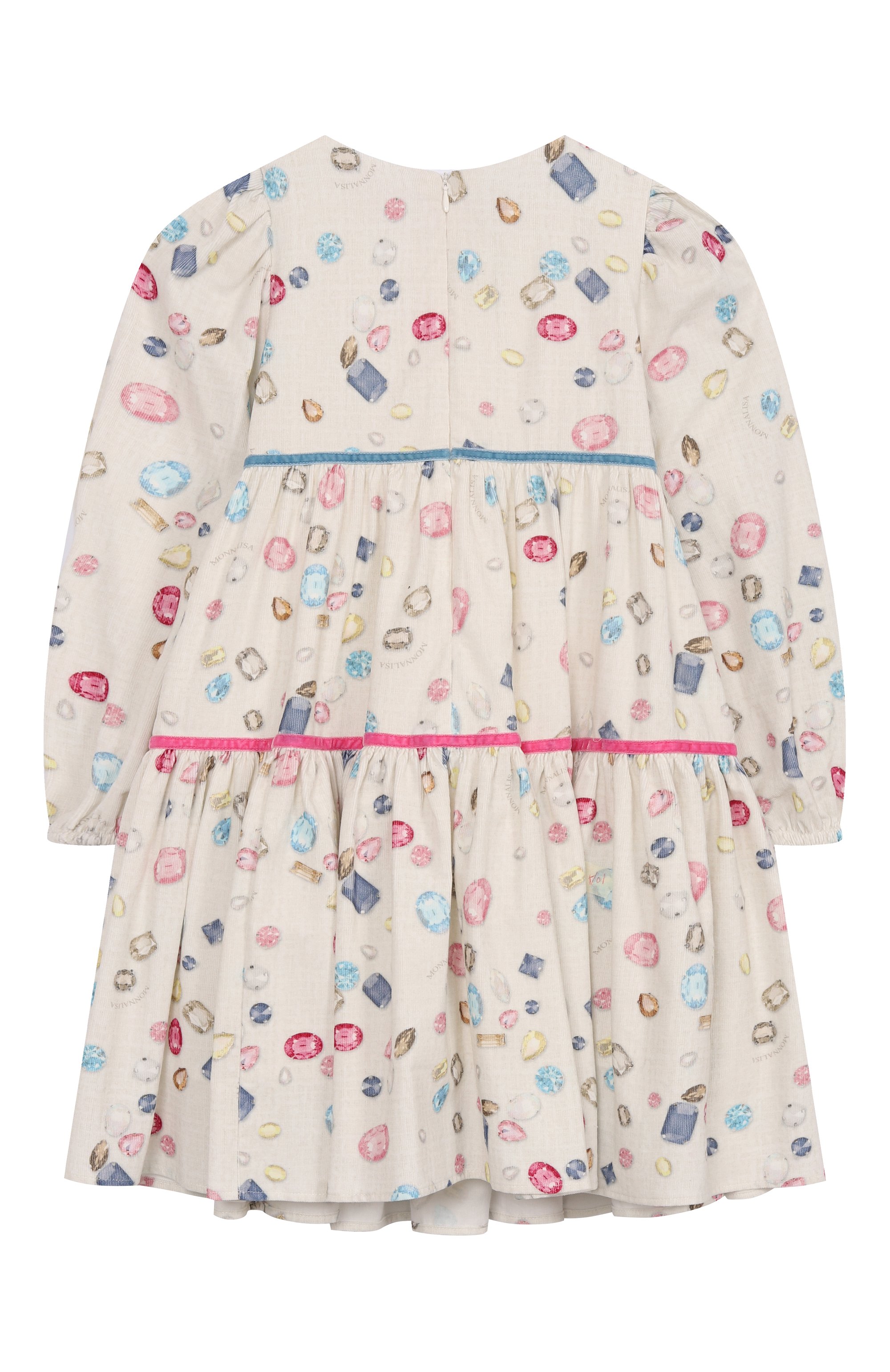 Вельветовое платье MONNALISA, арт. 11F913, фото 2