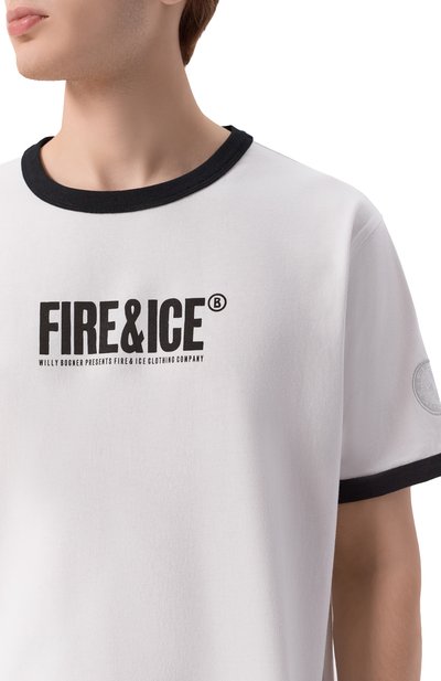 Хлопковая футболка BOGNER FIRE+ICE, арт. 54269760, фото 5