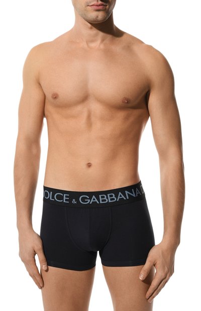 Хлопковые боксеры DOLCE & GABBANA, арт. M4E19J/FUEB0, фото 2