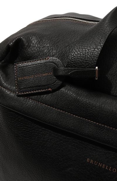 Сумка BRUNELLO CUCINELLI черного цвета по цене 472500 руб., арт. MBZIU395, фото 4 Сумка BRUNELLO CUCINELLI, арт. MBZIU395, фото 4