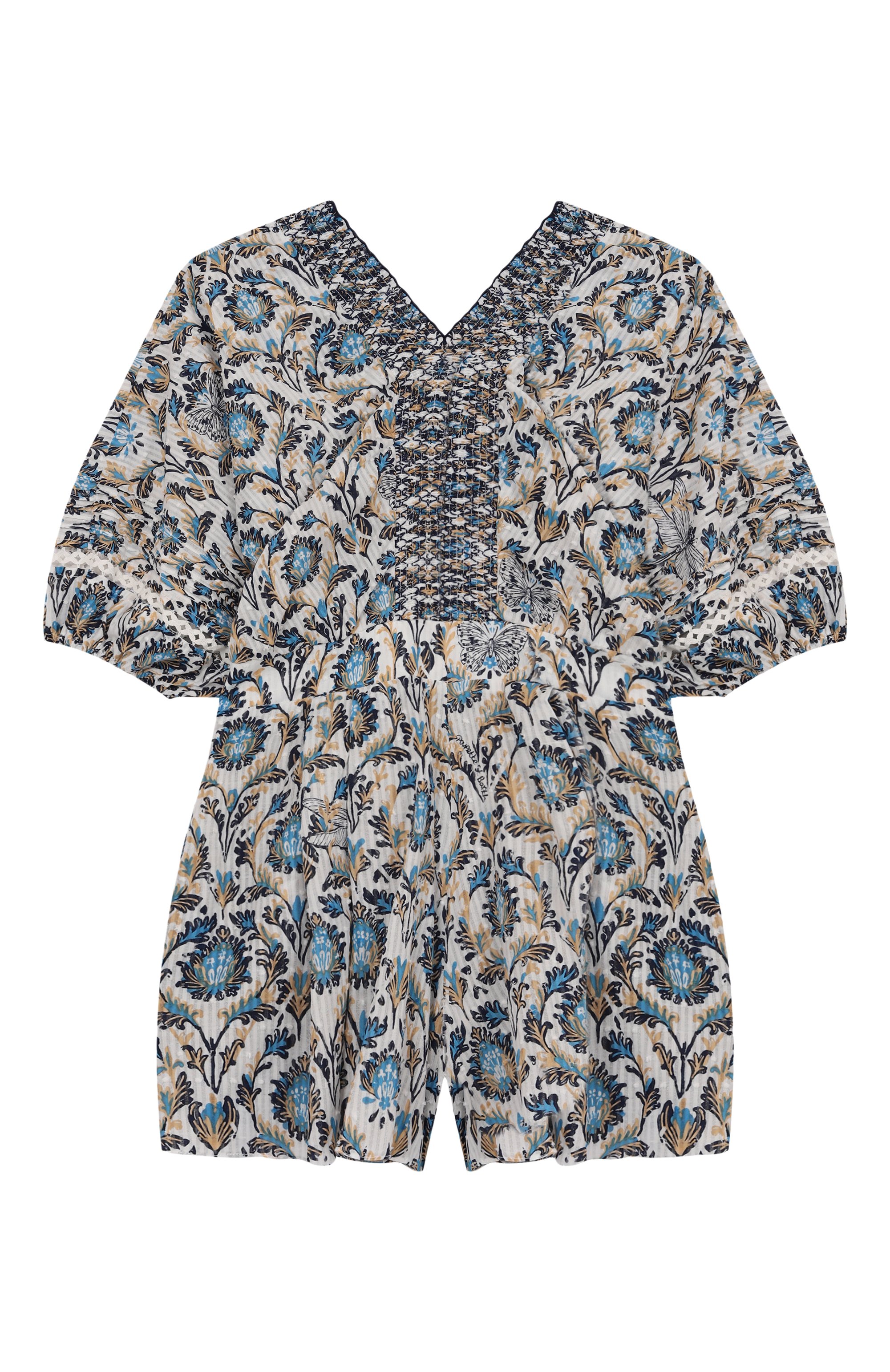 Хлопковый комбинезон POUPETTE ST BARTH, арт. KHNS25P0VCK, фото 1