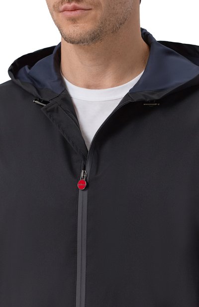 Бомбер KITON черного цвета по цене 547000 руб., арт. UW2316AV0824H, фото 5 Бомбер KITON, арт. UW2316AV0824H, фото 5