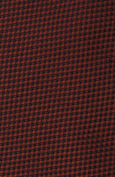 Шелковый галстук CORNELIANI светло-коричневого цвета по цене 18200 руб., арт. 88U302-1820305/00, фото 4 Шелковый галстук CORNELIANI, арт. 88U302-1820305/00, фото 4