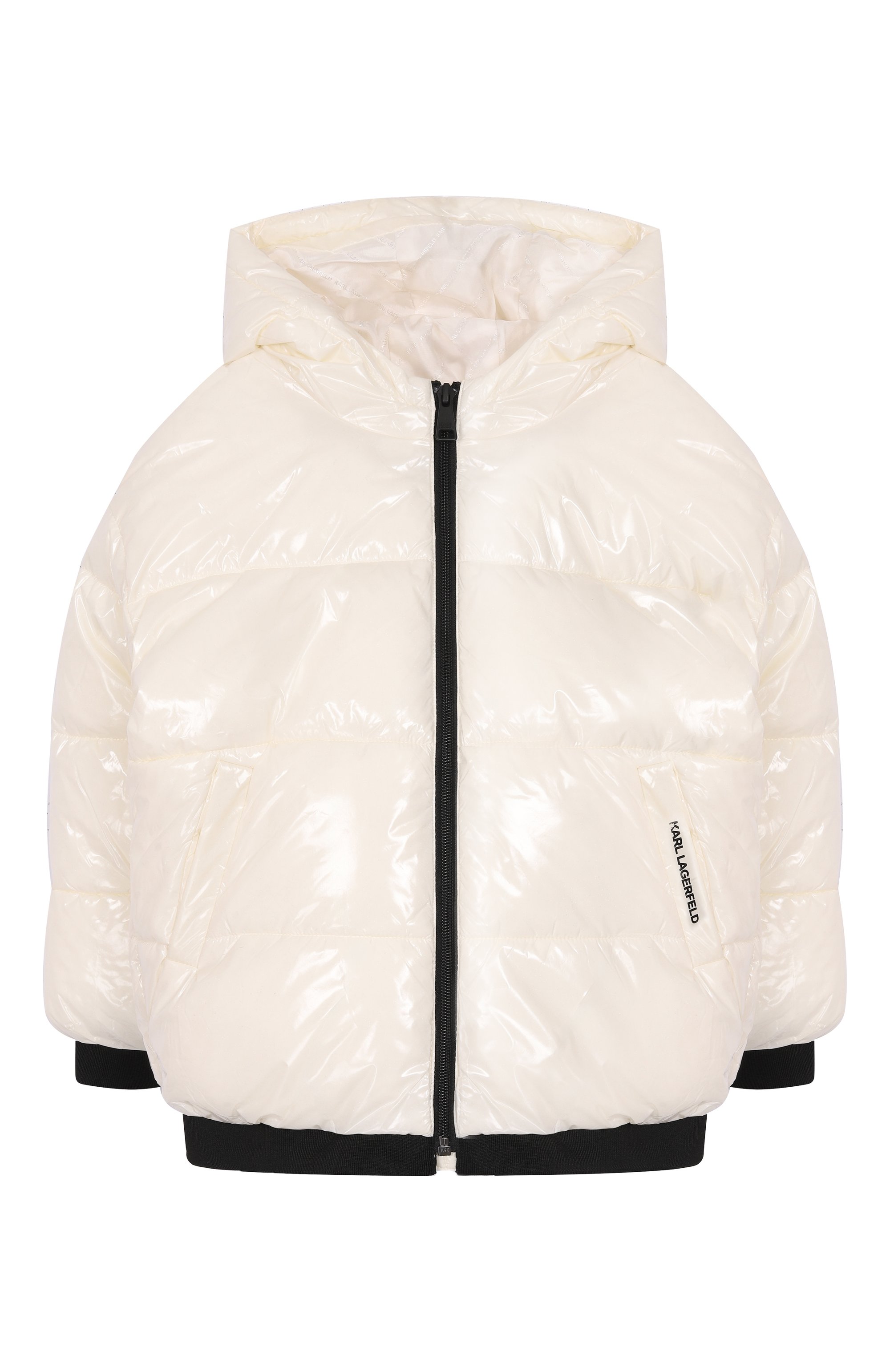 Утепленная куртка KARL LAGERFELD KIDS, арт. Z30599, фото 1