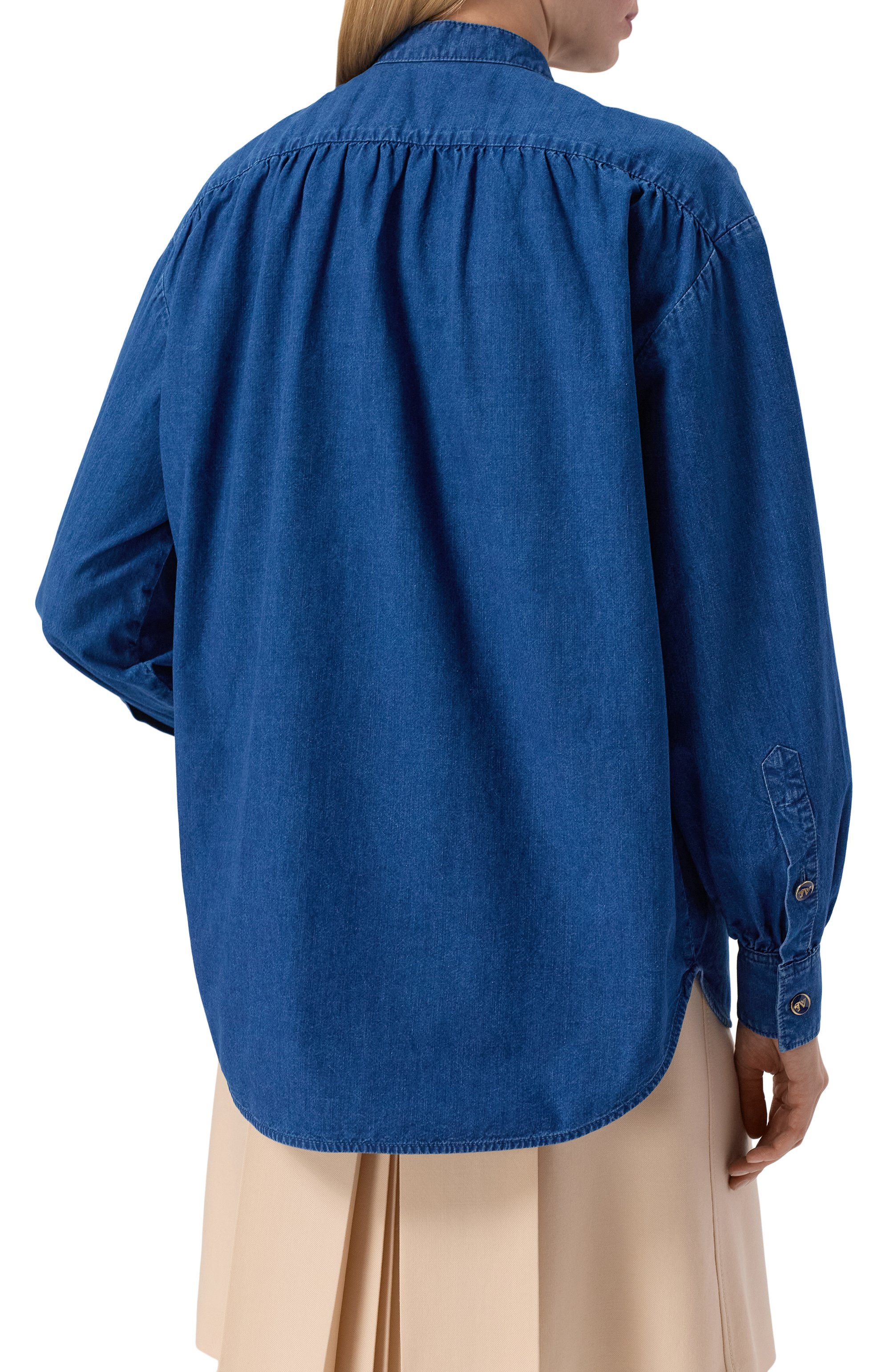 Джинсовая блузка VALENTINO, арт. 6B3DB02Z94B, фото 4