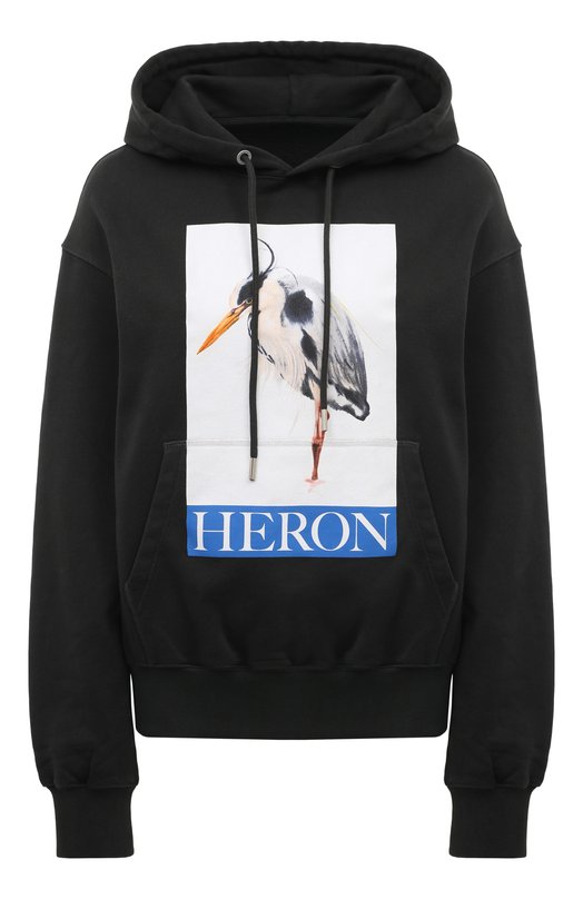 

Хлопковое худи Heron Preston, Серый