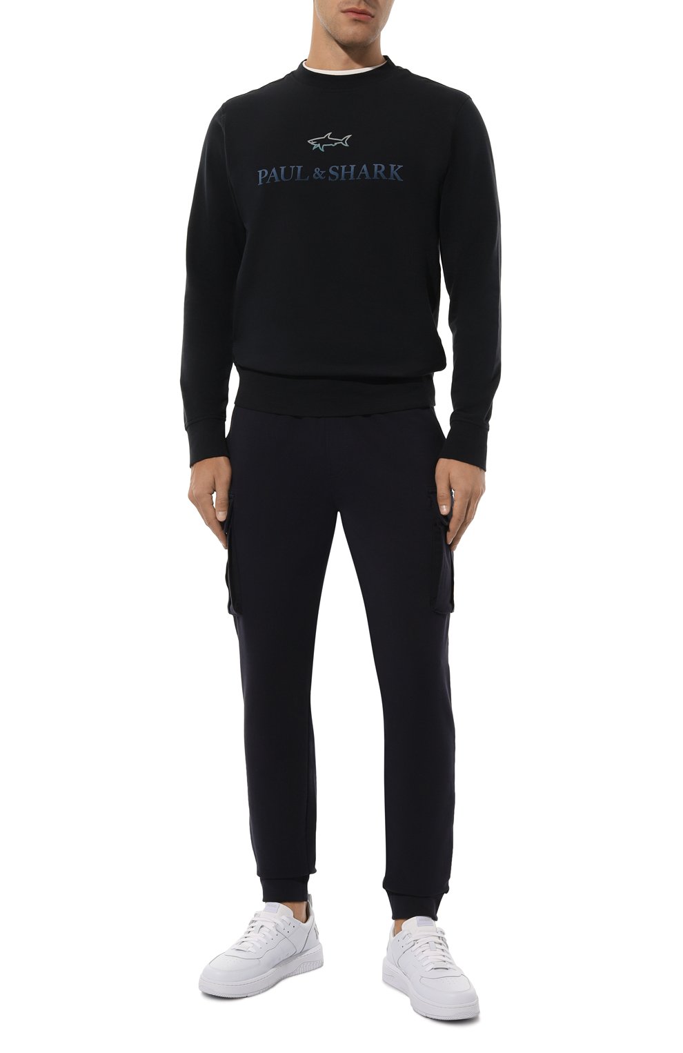 Хлопковые джоггеры AERONAUTICA MILITARE, арт. PF860F459, фото 2