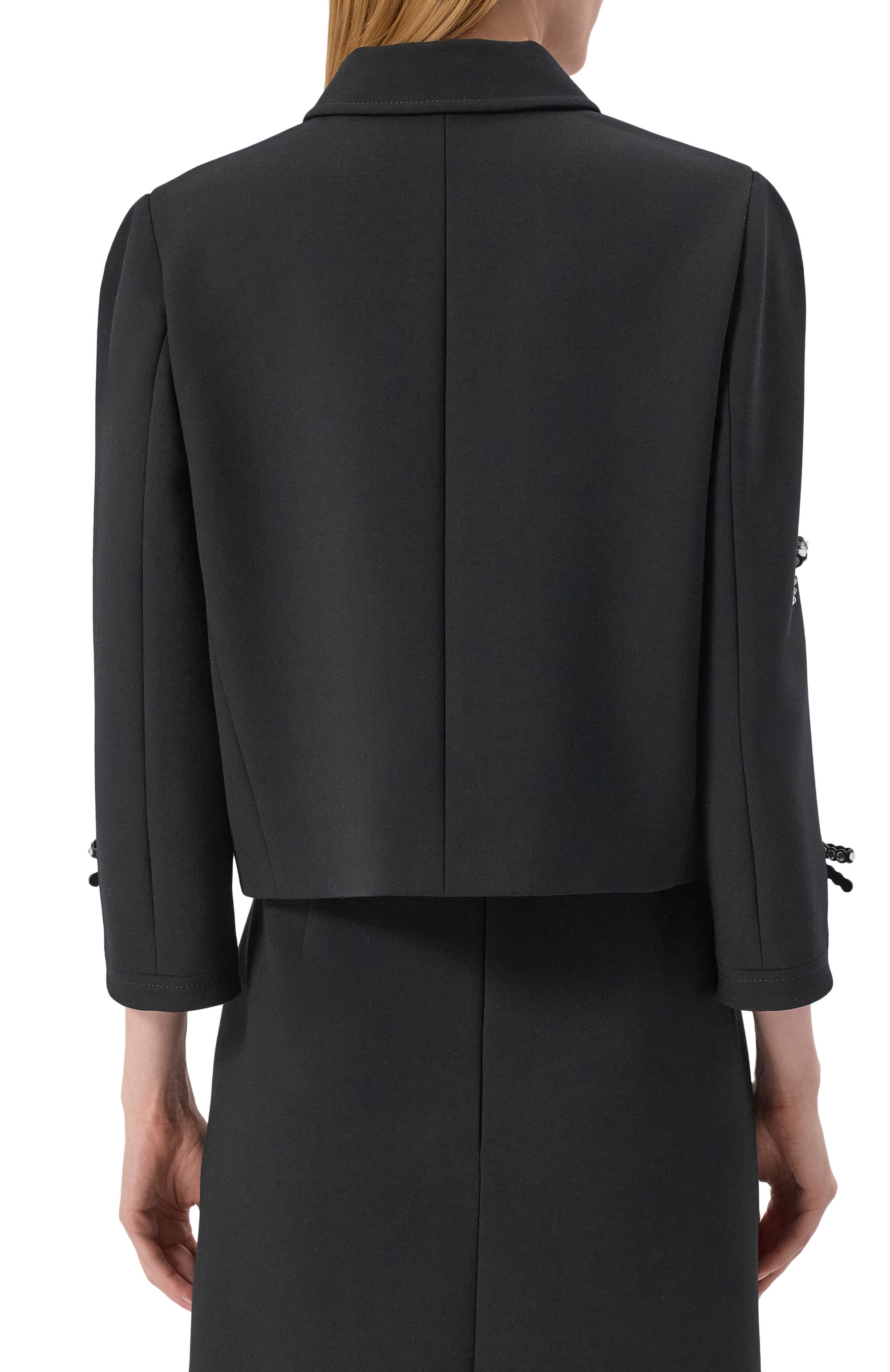 Жакет с отделкой стразами ELIE SAAB, арт. J0108, фото 4