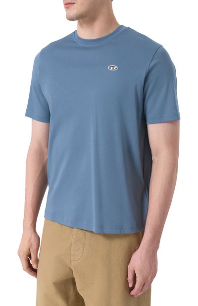 Хлопковая футболка DIESEL, арт. A15056/0AIJU, фото 3