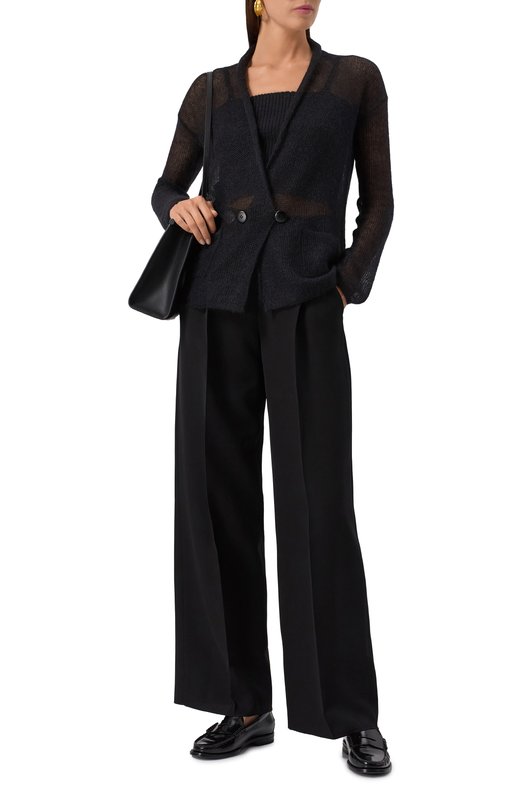 Комплект из кардигана и топа Giorgio Armani GW002229/AF20120 Чёрный  GW002229/AF20120 Фото 2