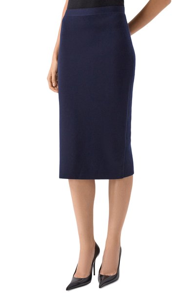 Кашемировая юбка BOTTEGA VENETA, арт. 793813-V4BL0, фото 3