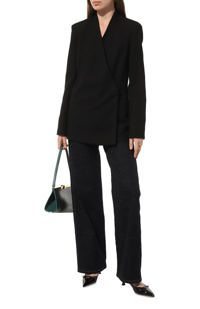 Кожаные туфли amita 45 JIMMY CHOO, арт. AMITA 45/PTZ, фото 2