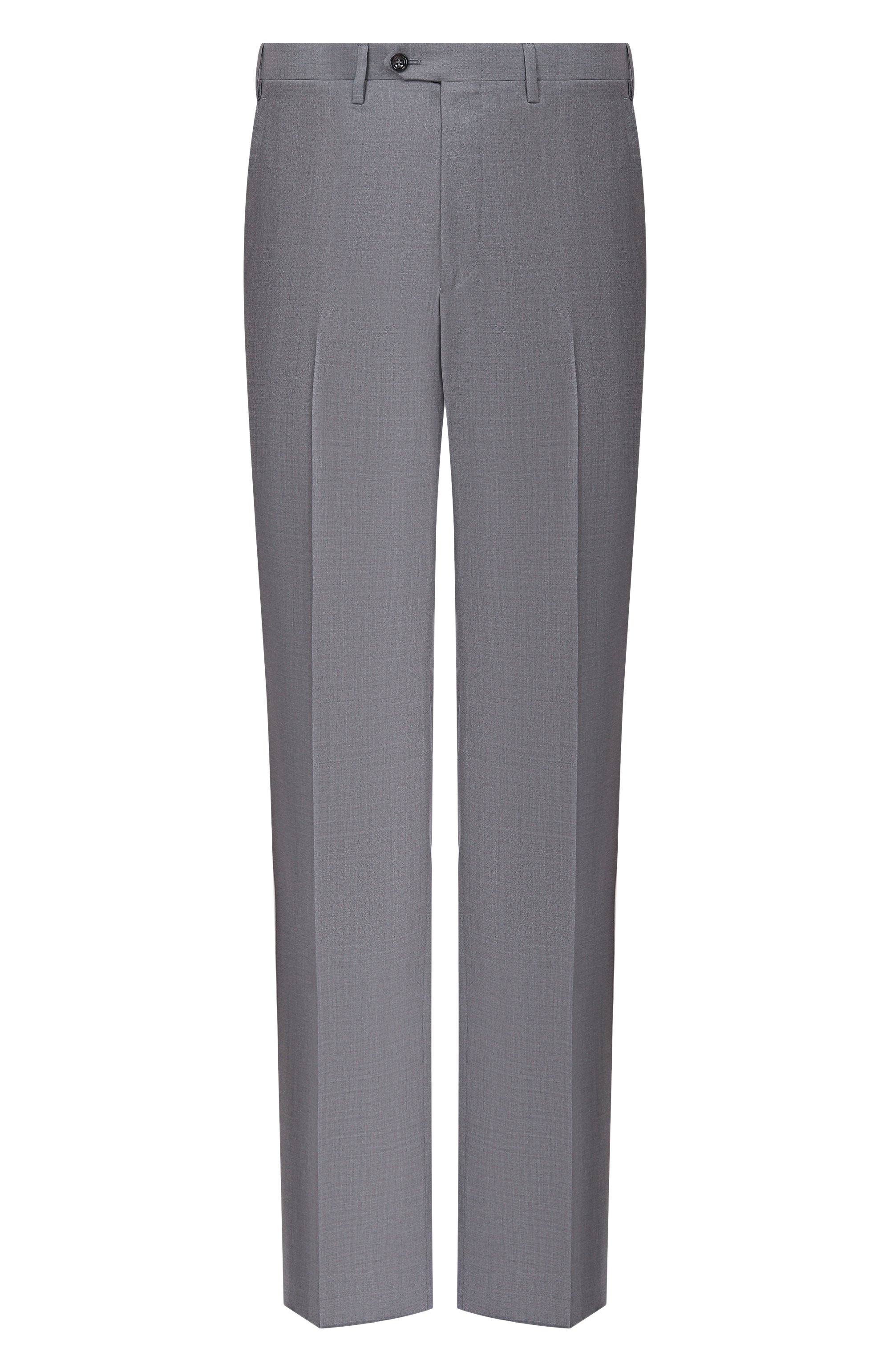 Шерстяные брюки KITON серого цвета по цене 213000 руб., арт. UPNFCK0626G, фото 1 Шерстяные брюки KITON, арт. UPNFCK0626G, фото 1