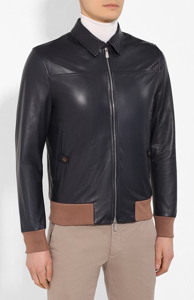 Кожаный бомбер ELEVENTY PLATINUM, арт. A75GBTA06 PEL0A008, фото 3