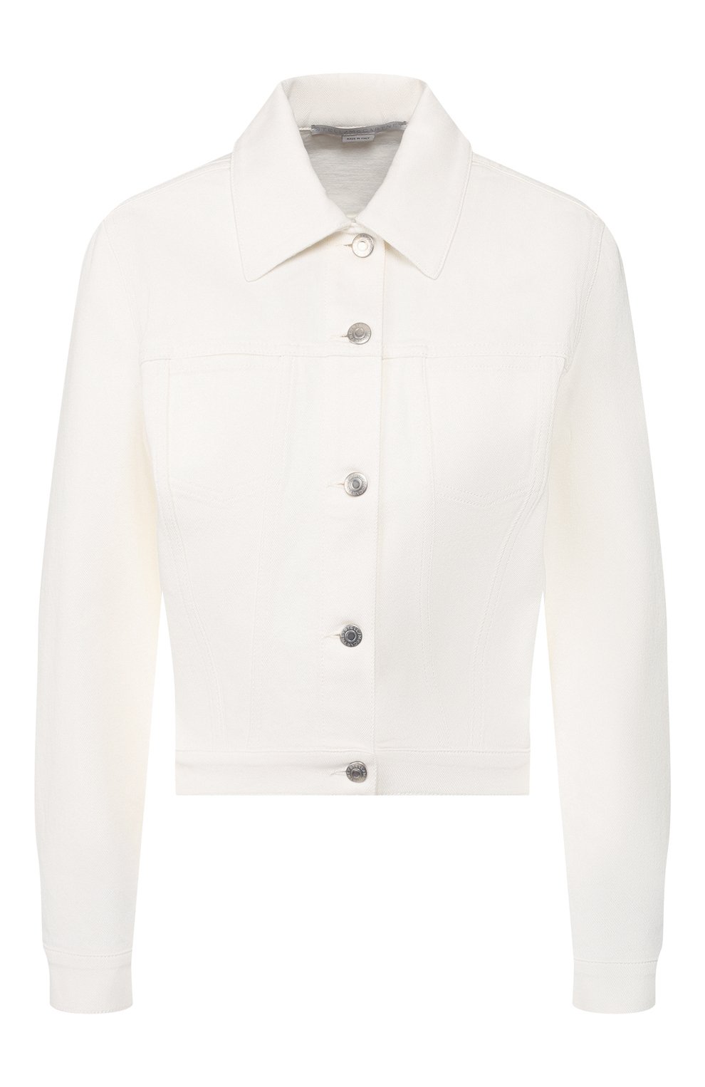 Джинсовая куртка STELLA MCCARTNEY белого цвета по цене 62950 руб., арт. 600260/SNH92, фото 1 Джинсовая куртка STELLA MCCARTNEY, арт. 600260/SNH92, фото 1