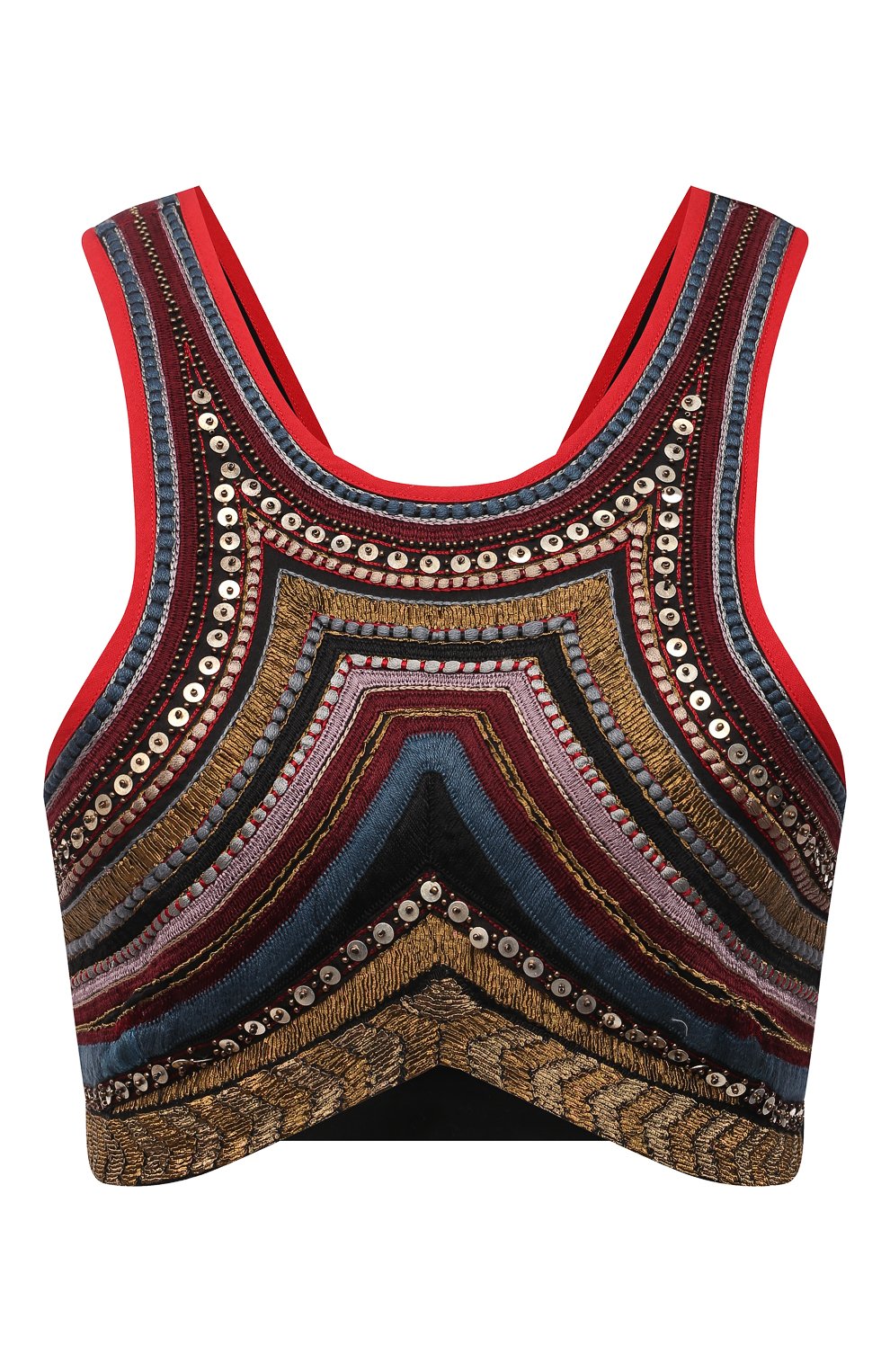 Хлопковый бра-топ DRIES VAN NOTEN, арт. 211-10797-2292, фото 1