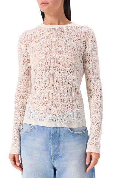 Пуловер из шерсти и кашемира ALLUDE, арт. 255/17661, фото 3