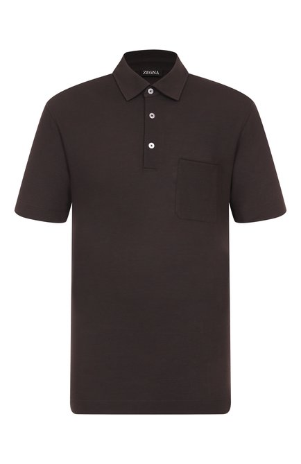 Мужское хлопковое поло ZEGNA, арт. F752/UF392A9