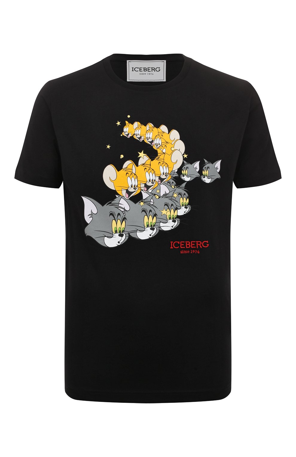 Хлопковая футболка ICEBERG, арт. 19I I1P0/F01D/6301/0UTLET AW22-23, фото 1