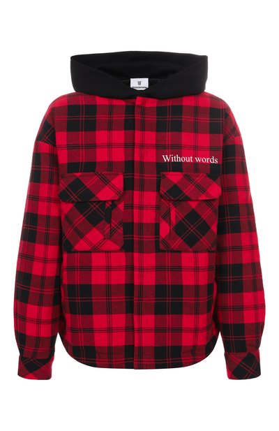 Мужская хлопковая куртка-рубашка DIEGO VENTURINO, арт. DVJKTC-RBW0W