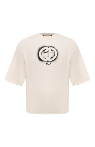 Хлопковая футболка GUCCI, арт. 768462/XJF66, фото 1