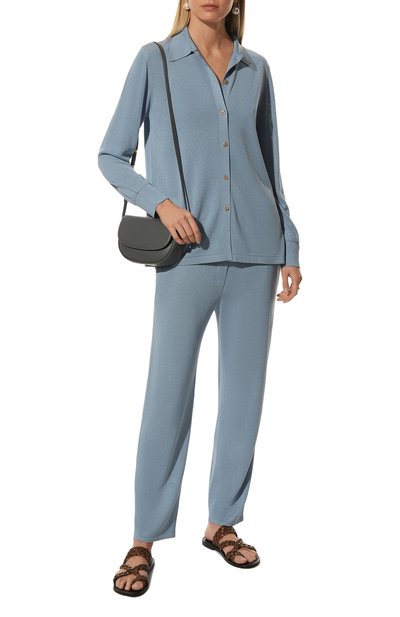 Брюки из шелка и вискозы FREEAGE, арт. S22.PT022.6070.400, фото 2