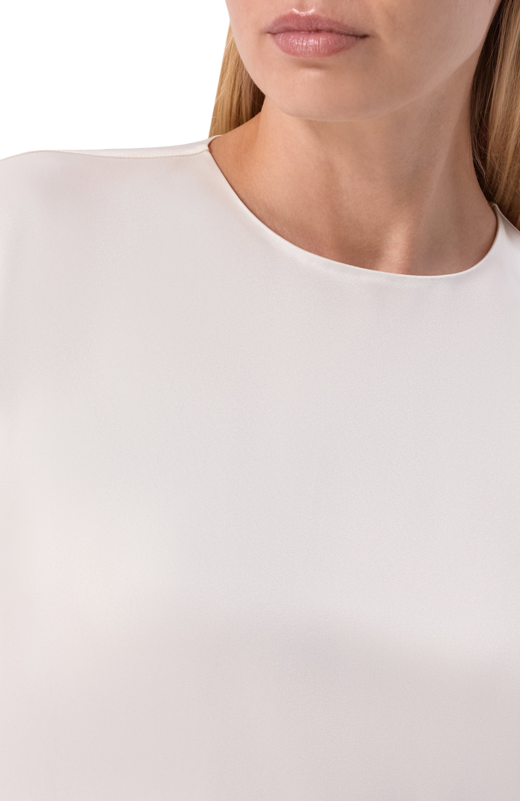 Атласный топ MVST, арт. M26.2PW.B033/F096 D0UBLE SATIN, фото 5