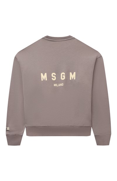 Хлопковый свитшот MSGM KIDS, арт. F4MSJUSW174