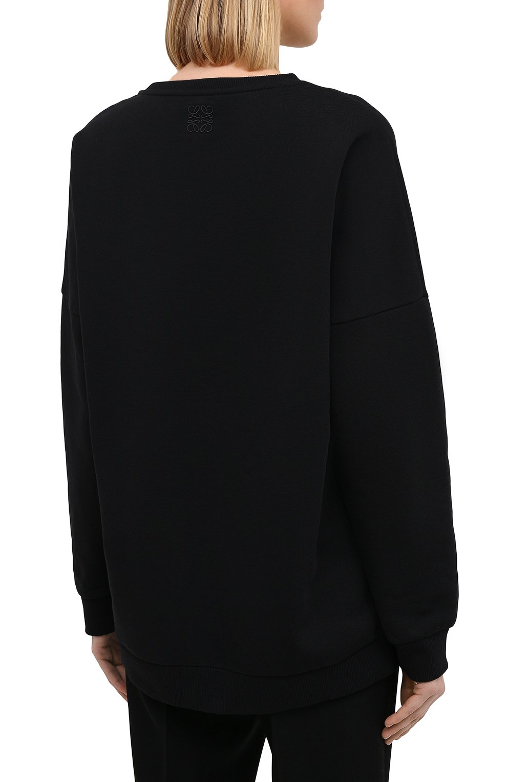 Хлопковый свитшот LOEWE, арт. S897Y24X02, фото 4