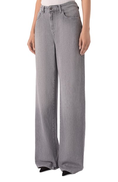 Джинсы EMPORIO ARMANI серого цвета по цене 49600 руб., арт. EW000737/AF27890, фото 3 Джинсы EMPORIO ARMANI, арт. EW000737/AF27890, фото 3