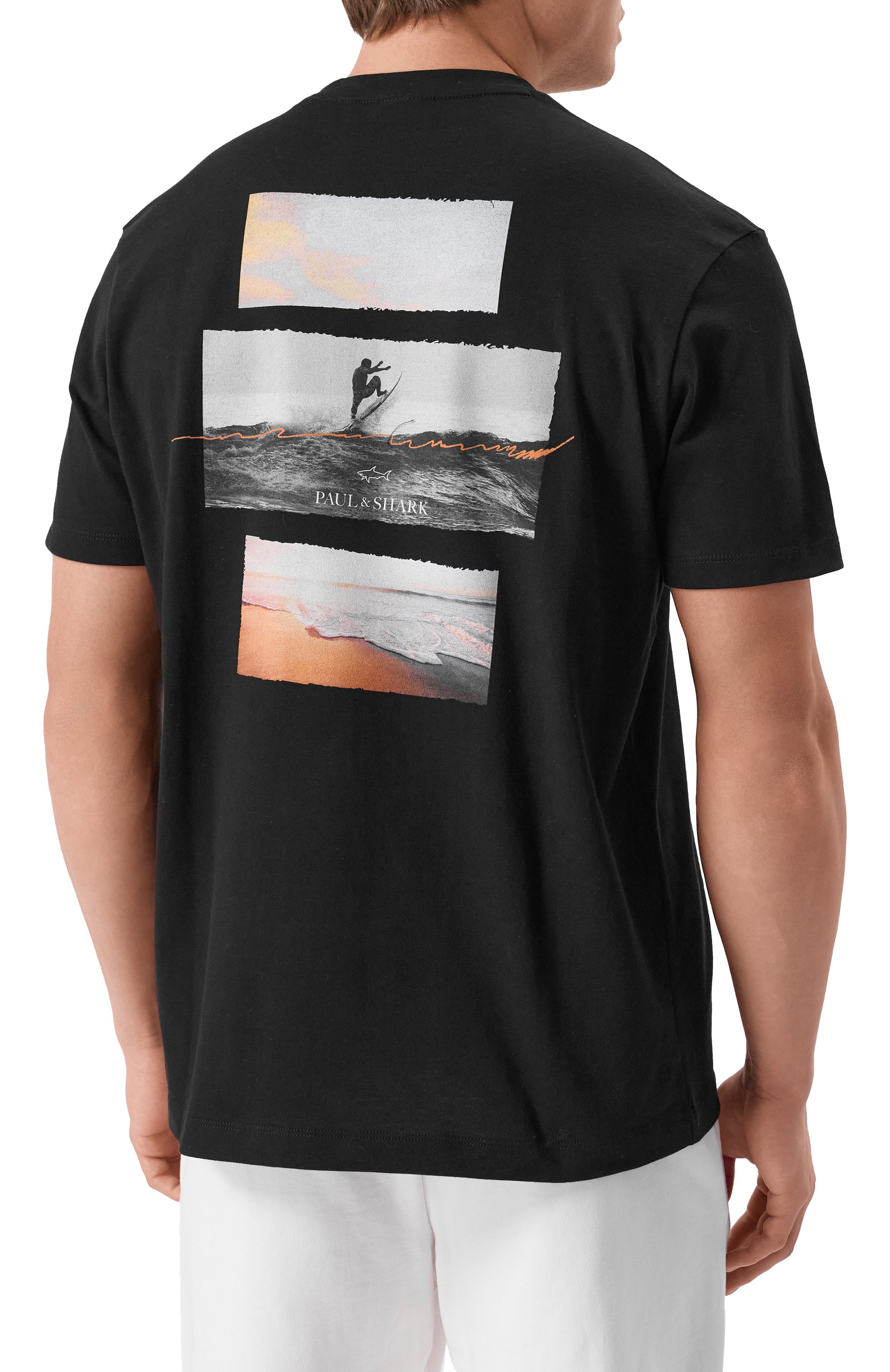 Хлопковая футболка PAUL&SHARK, арт. 25411093, фото 4