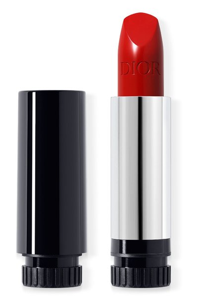 Женская сменный блок помады для губ с сатиновым финишем rouge dior, оттенок 999 (3,5g) DIOR, арт. C335500999