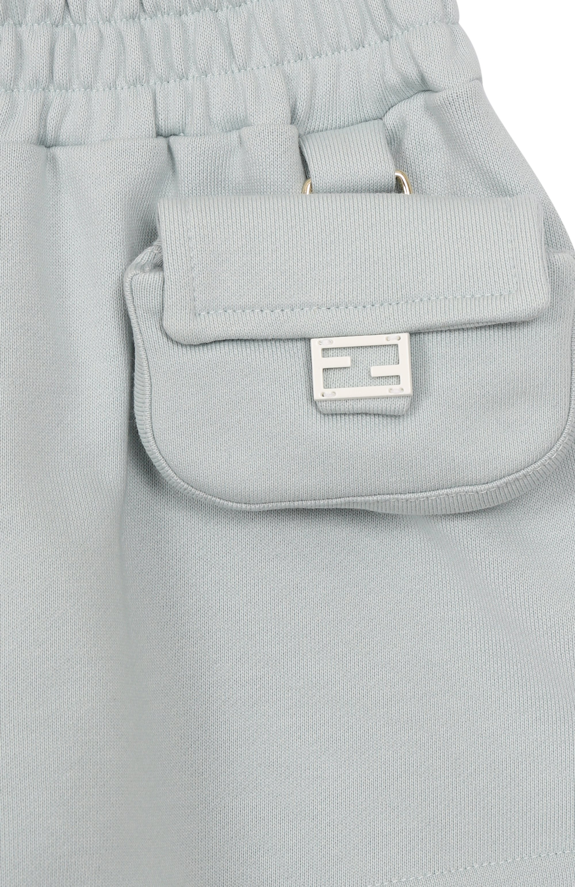 Хлопковые шорты FENDI, арт. JFF319/5V0/10-12, фото 3