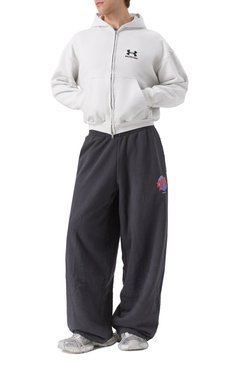 Мужского хлопковая толстовка balenciaga х under armour BALENCIAGA белого цвета, арт. 803264/TRVB8 | Фото 2 (Стили: Спорт-шик; Мужское Кросс-КТ: Толстовка-одежда; Региональные ограничения белый список (Axapta Mercury): Не проставлено; Нос: Не проставлено; Материал внешний: Хлопок)