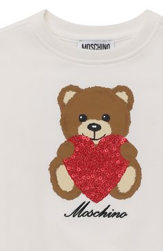 Хлопковый свитшот MOSCHINO, арт. HDF05E/LDA14/4A-8A, фото 1