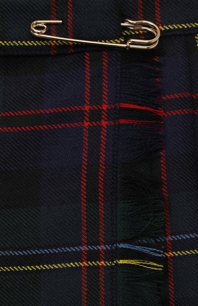 Шерстяная юбка DAL LAGO темно-синего цвета по цене 15300 руб., арт. R299/9124/4-6, фото 3 Шерстяная юбка DAL LAGO, арт. R299/9124/4-6, фото 3