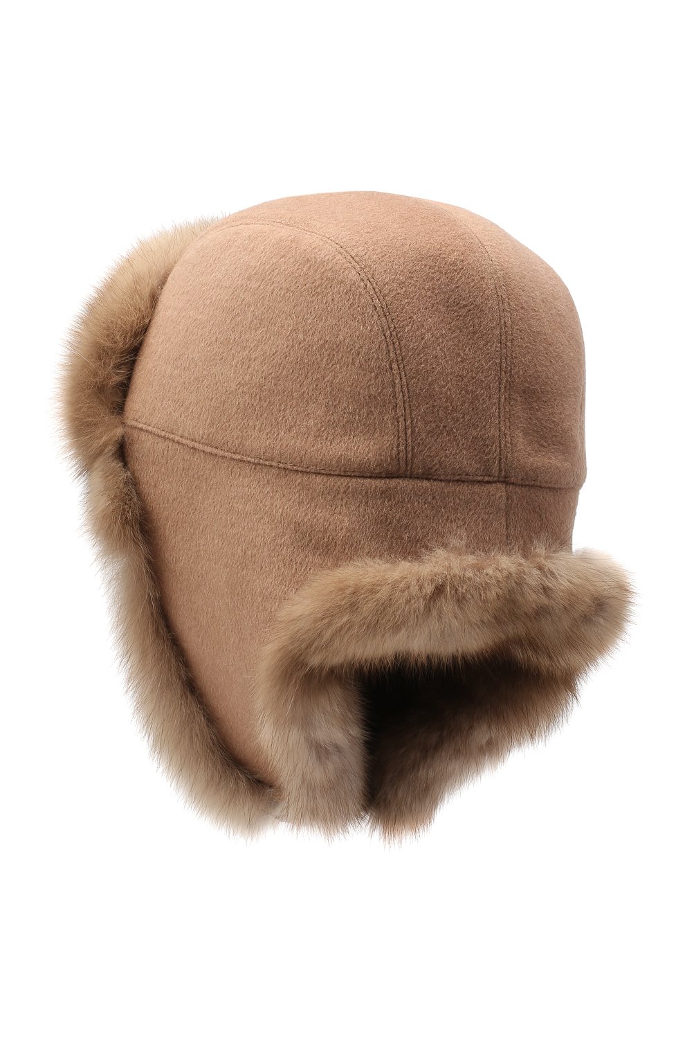 Шапка-ушанка с меховой отделкой VICTORIA KUSENKOVA, арт. 99103605153, фото 2