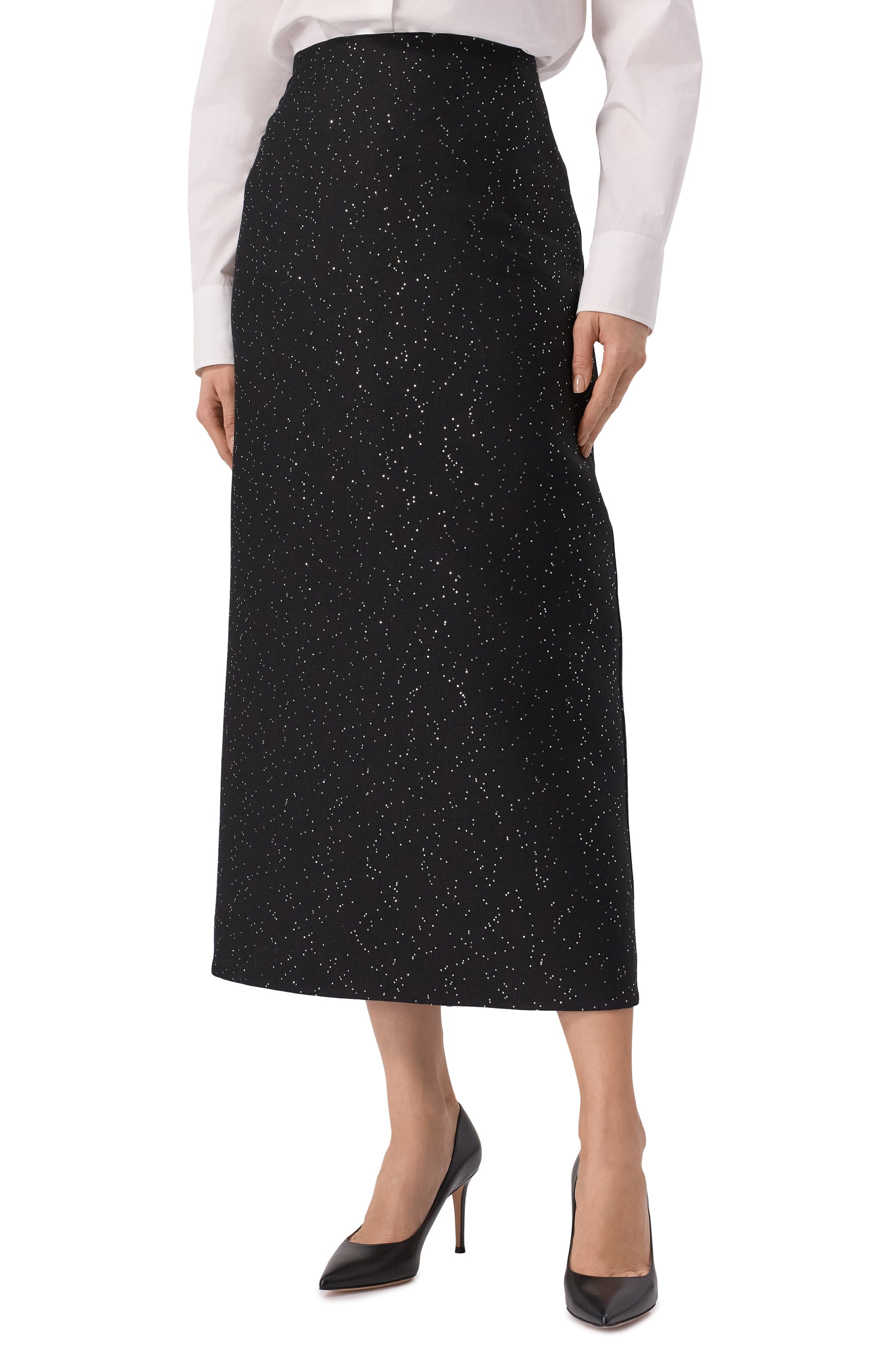 Юбка с отделкой пайетками MVST, арт. TXBET-Y272-2, фото 3