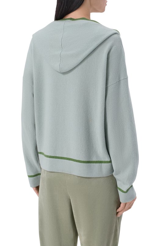 Кашемировый кардиган Kiton D61740 Голубой  D61740 Фото 4