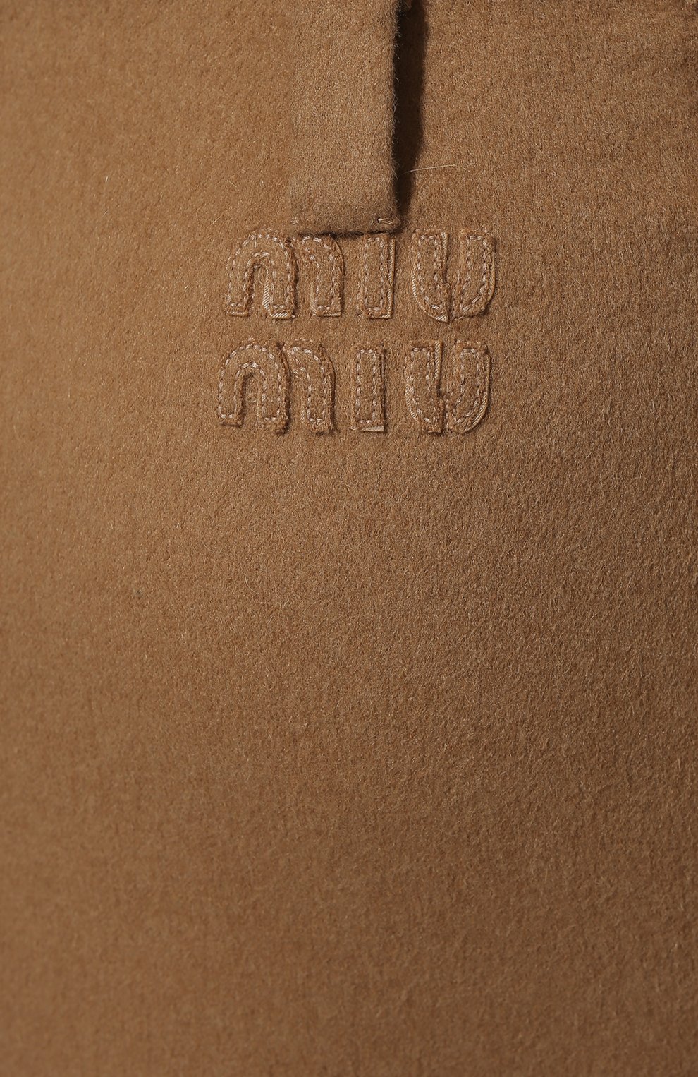 Шерстяная юбка MIU MIU, арт. MG1776-165-F0040, фото 5