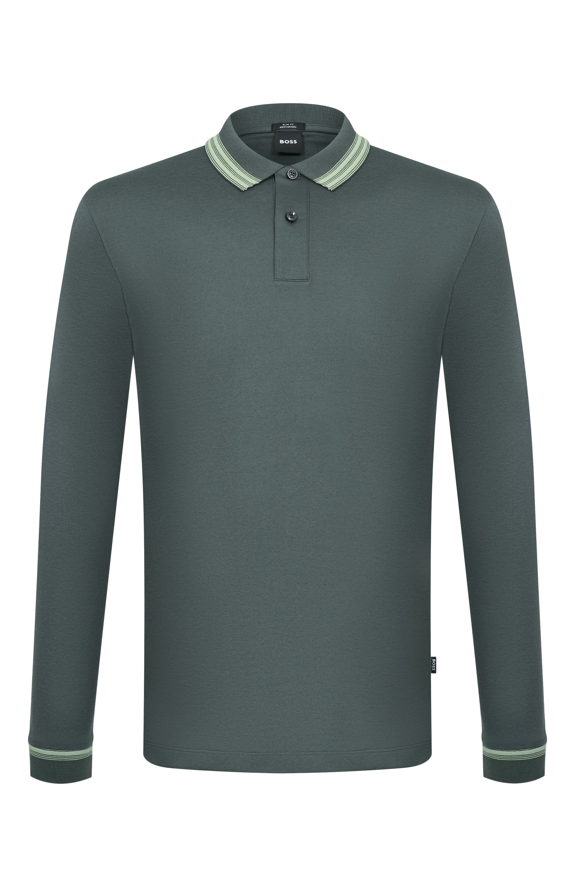 Хлопковое поло BOSS, арт. 50554530, фото 1