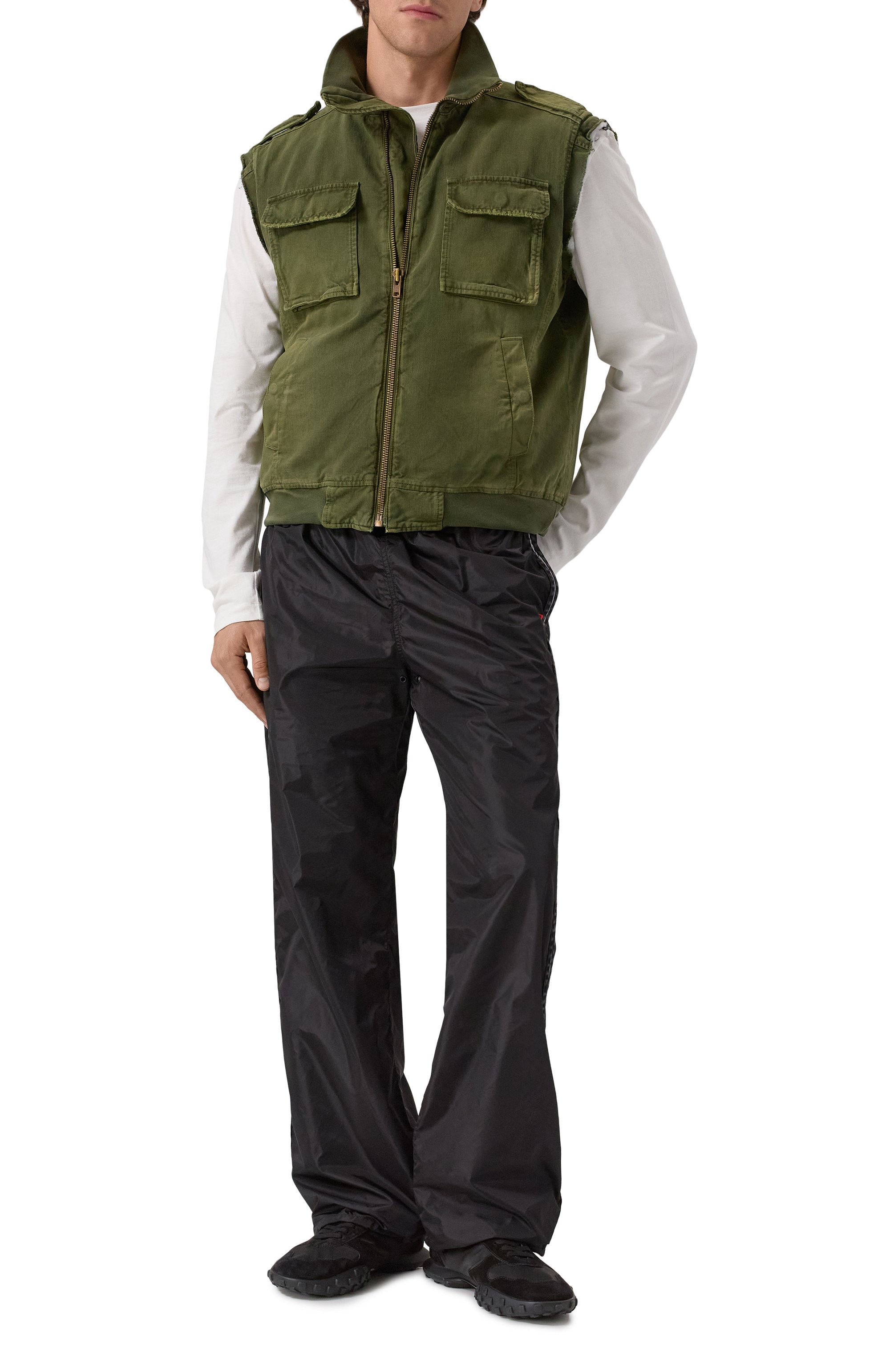 Хлопковый жилет MM6, арт. SH2FB0013/M35439, фото 2