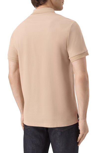 Хлопковое поло BURBERRY, арт. 8099167, фото 4