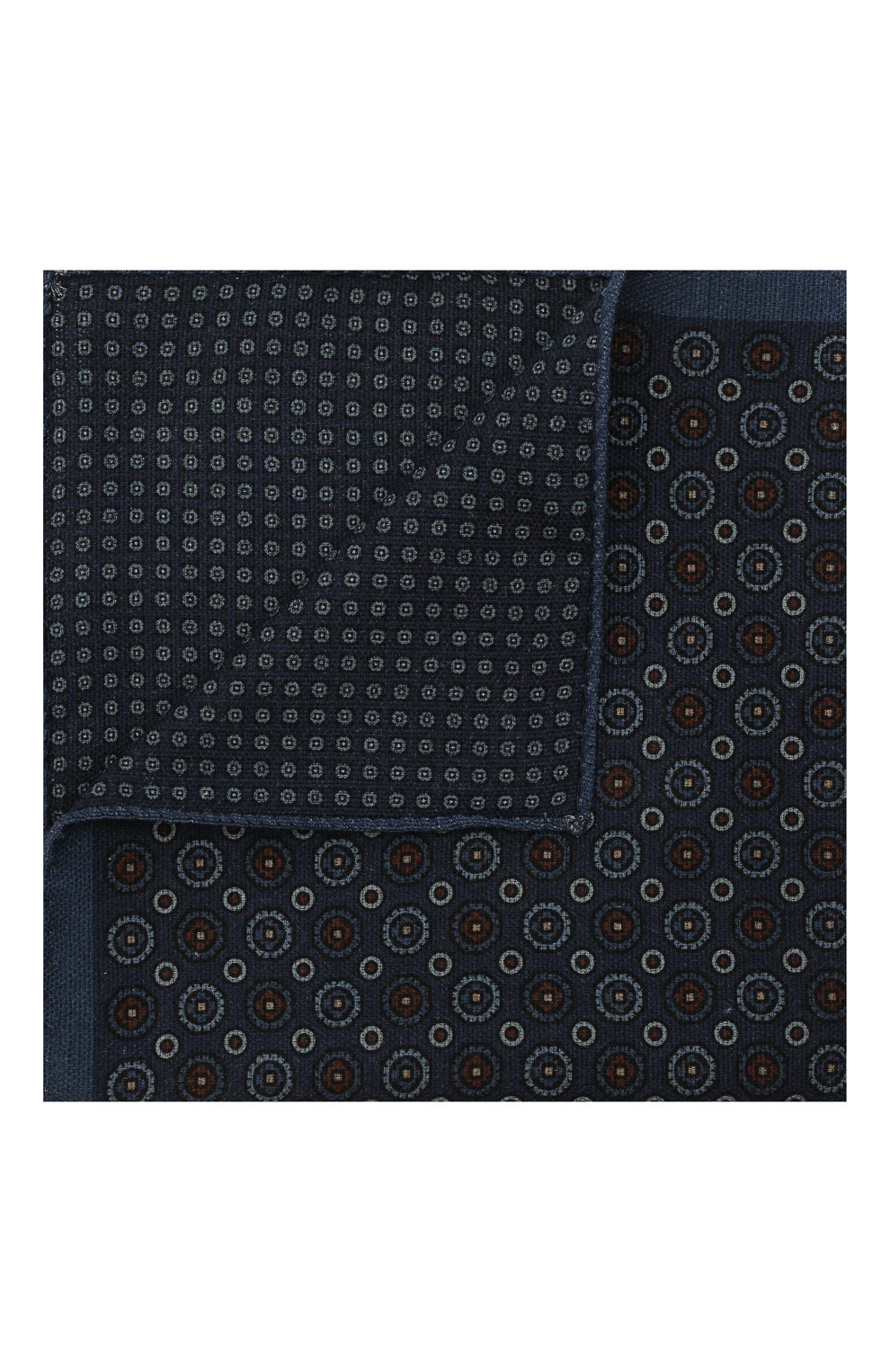 Шелковый платок ZEGNA темно-синего цвета по цене 23300 руб., арт. Z2J18A/38D, фото 1 Шелковый платок ZEGNA, арт. Z2J18A/38D, фото 1