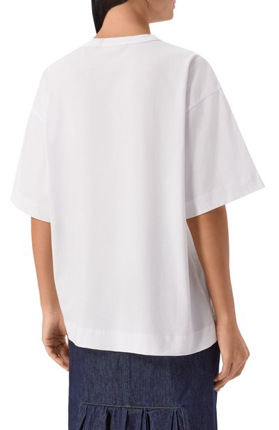 Хлопковая футболка DRIES VAN NOTEN, арт. 011101-2600-001, фото 4