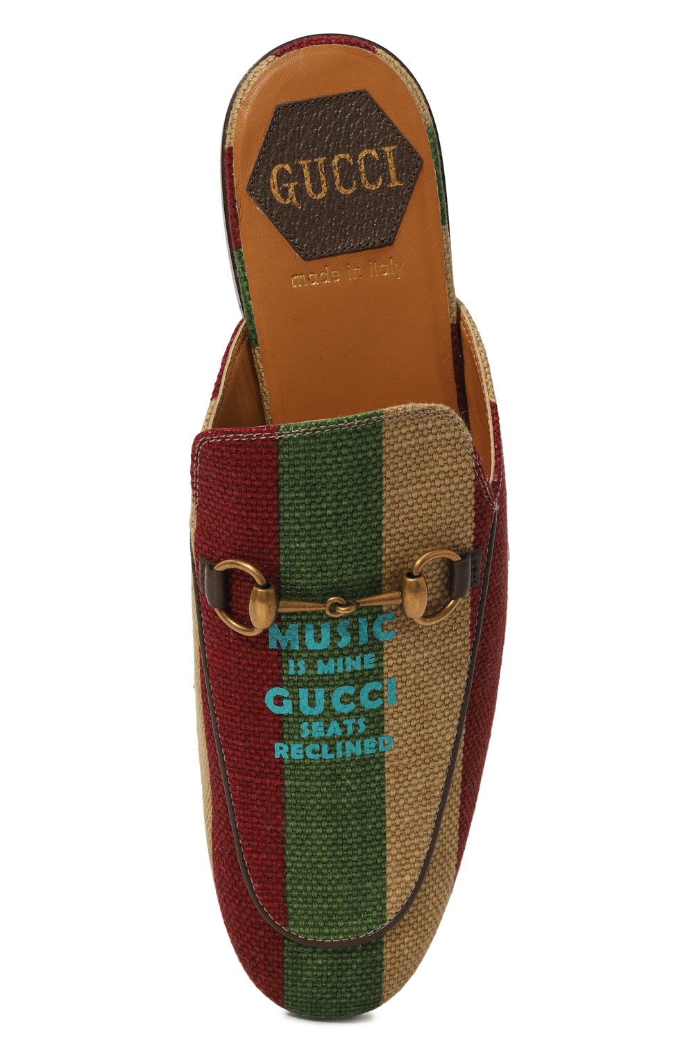 Текстильные сабо gucci 100 GUCCI, арт. 681111 UHZ10, фото 6